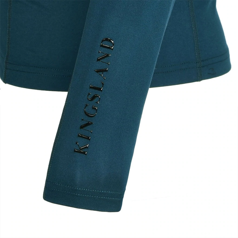 Kingsland KLNicole Ladies 1/2 Zip Training Shirt - Blue Reflecting Pond-3